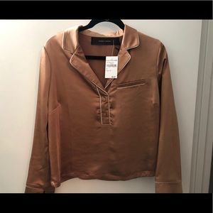 Dressy Satin Top. Never worn.